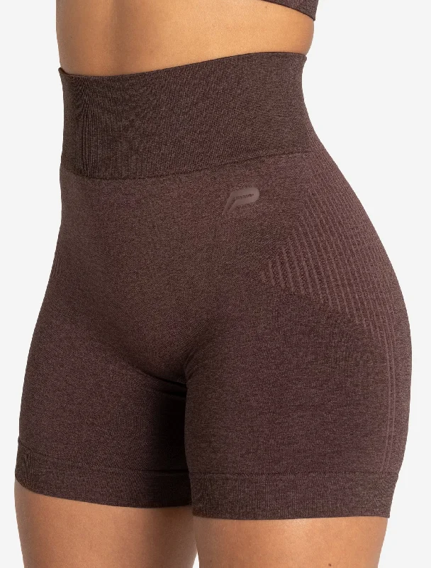 ADAPT 2.0 Seamless Shorts - Cherry Brown