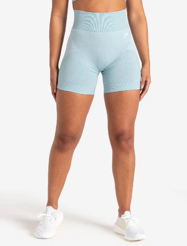 ADAPT 2.0 Seamless Shorts - Sky Blue