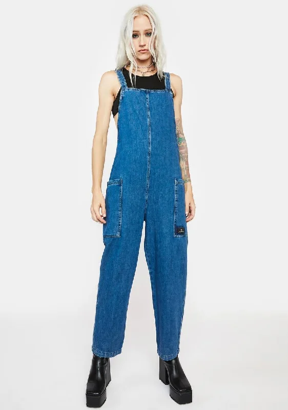 Albie Denim Dungarees