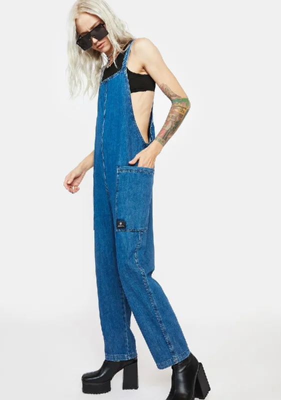 Albie Denim Dungarees