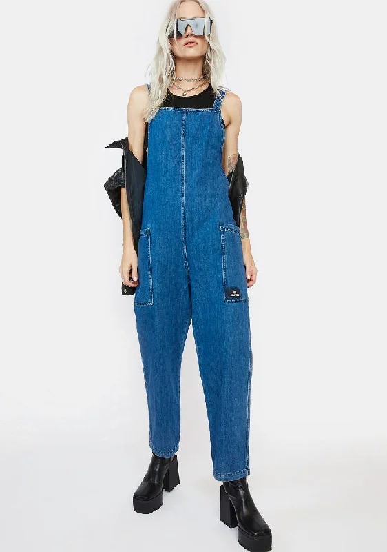 Albie Denim Dungarees