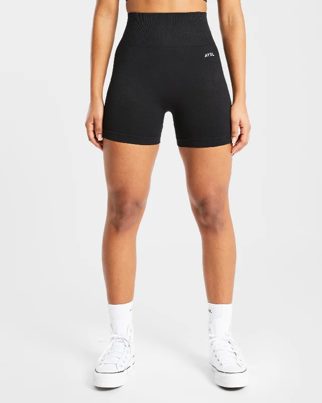 Balance V2 Seamless Shorts - Black