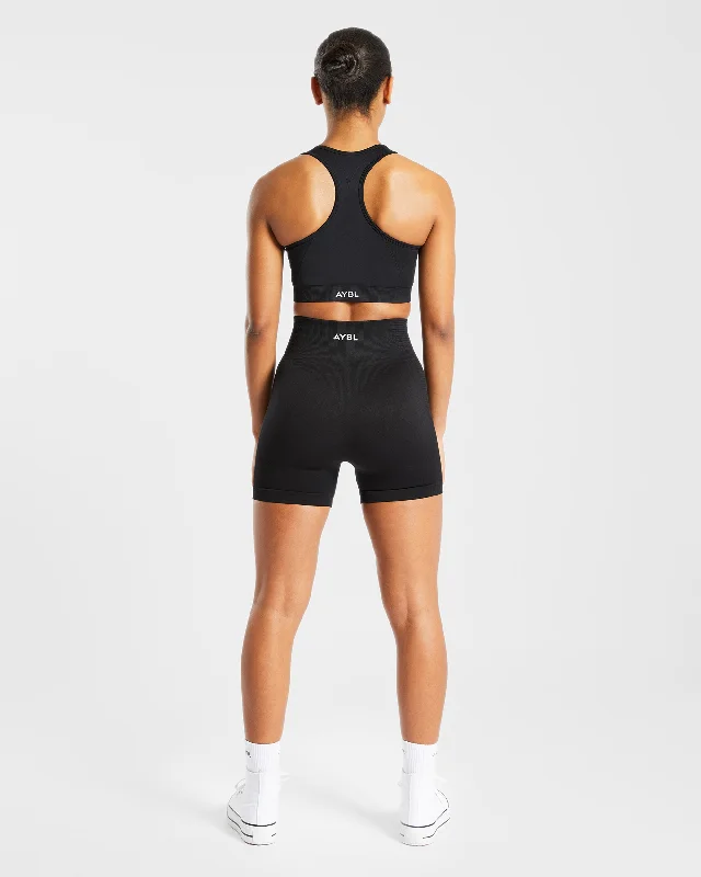 Balance V2 Seamless Shorts - Black