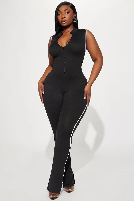 Big Hit Off Jumpsuit - Black