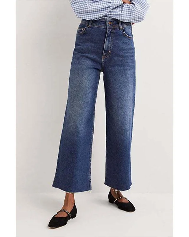 Boden High-Rise Wide Leg Jean