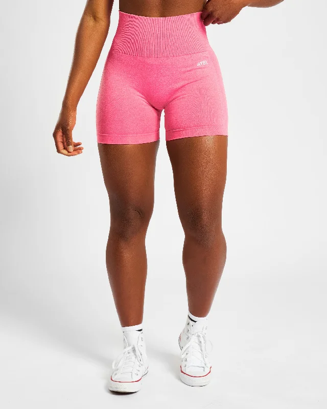 Empower Seamless Shorts - Pink Marl