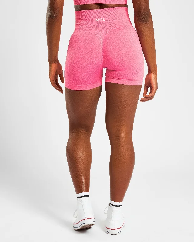 Empower Seamless Shorts - Pink Marl