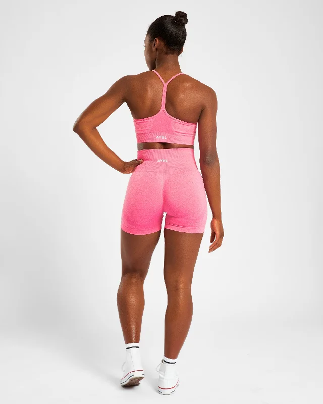 Empower Seamless Shorts - Pink Marl