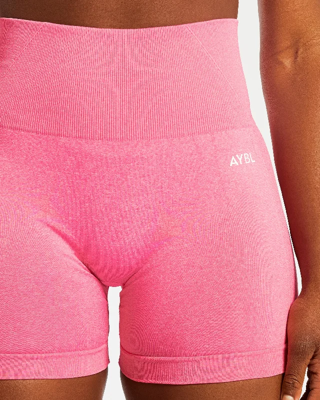 Empower Seamless Shorts - Pink Marl