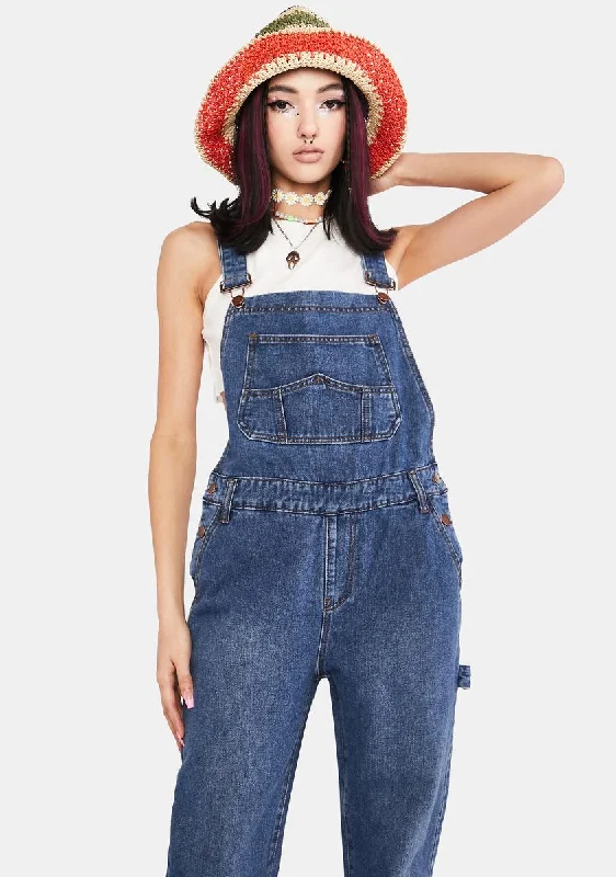 Influential Muse Denim Overalls