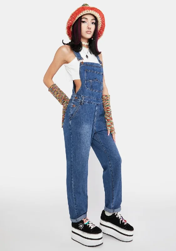 Influential Muse Denim Overalls