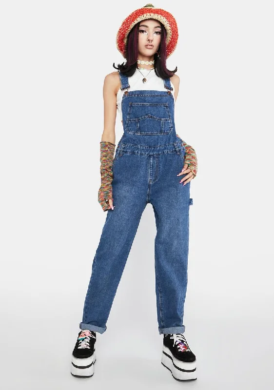 Influential Muse Denim Overalls