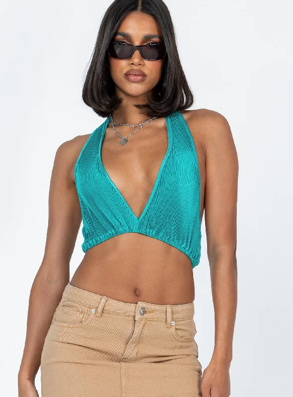 Saylor Top Teal