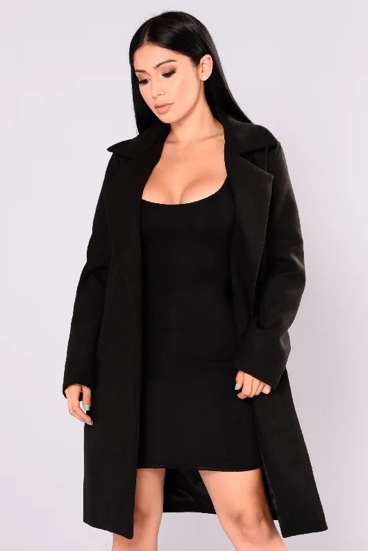 Upper East Side Coat - Black