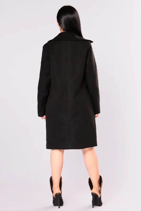 Upper East Side Coat - Black