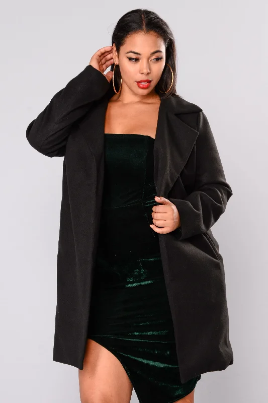 Upper East Side Coat - Black