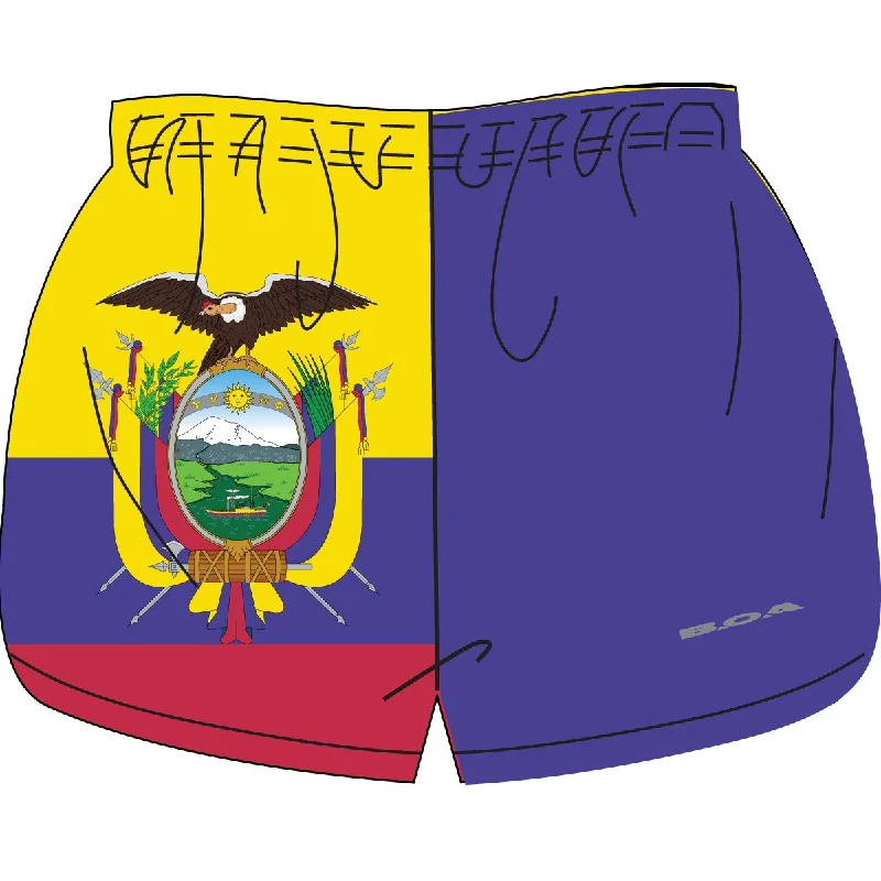 WOMEN'S 1"" ELITE SPLIT SHORT- Ecuador