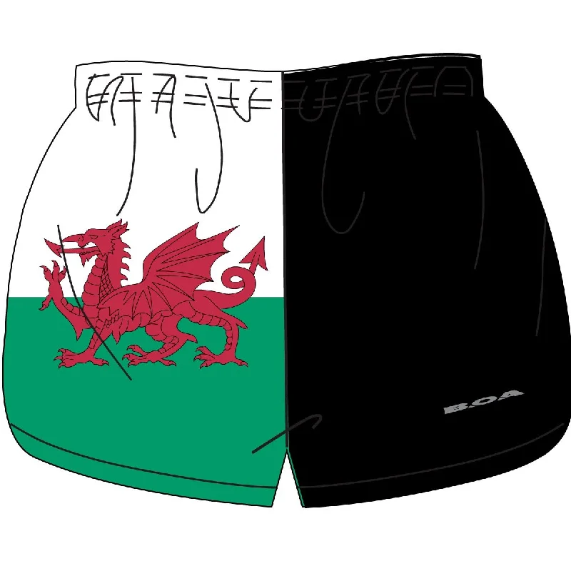 WOMEN'S 1"" ELITE SPLIT SHORT- Wales