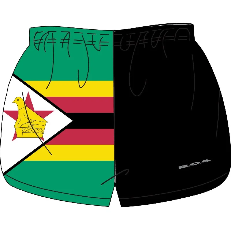 WOMEN'S 1"" ELITE SPLIT SHORT- Zimbabwe