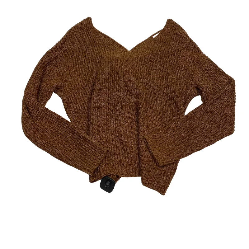 Brown Sweater Vestique, Size S