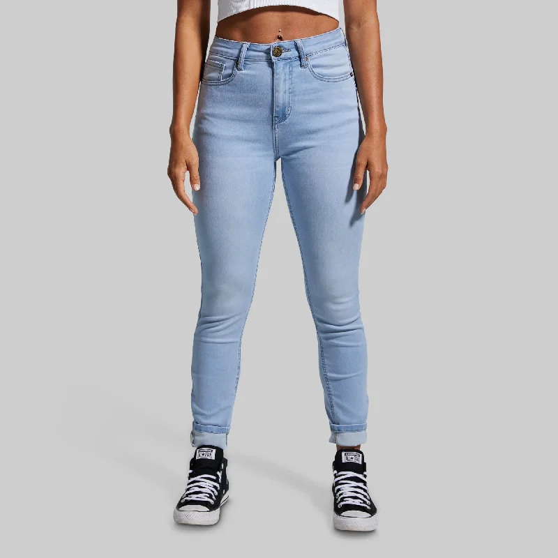 FLEX Stretchy High-Rise Skinny Jean (Light Wash)