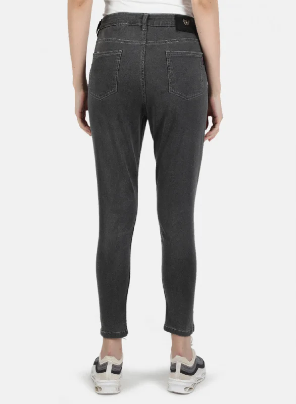 Women Grey Slim Fit Denim