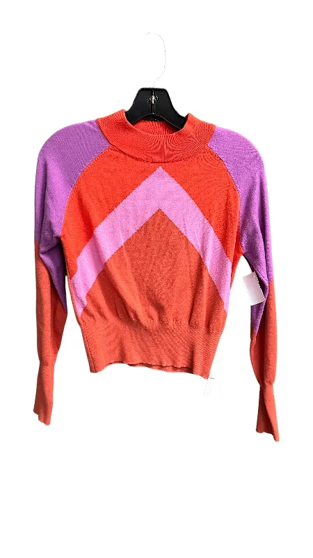 Orange & Pink Sweater Clothes Mentor, Size S