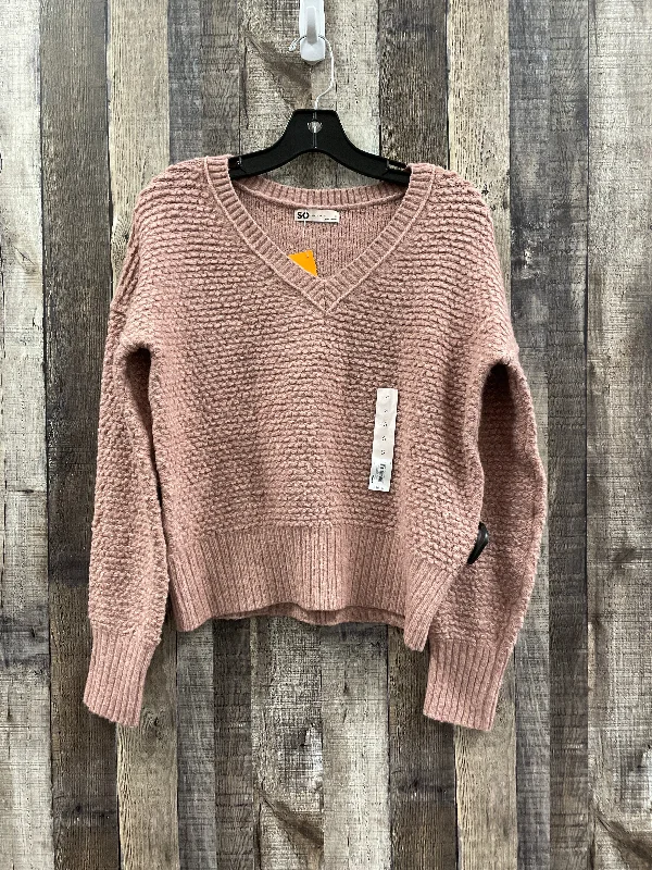 Pink Sweater So, Size S