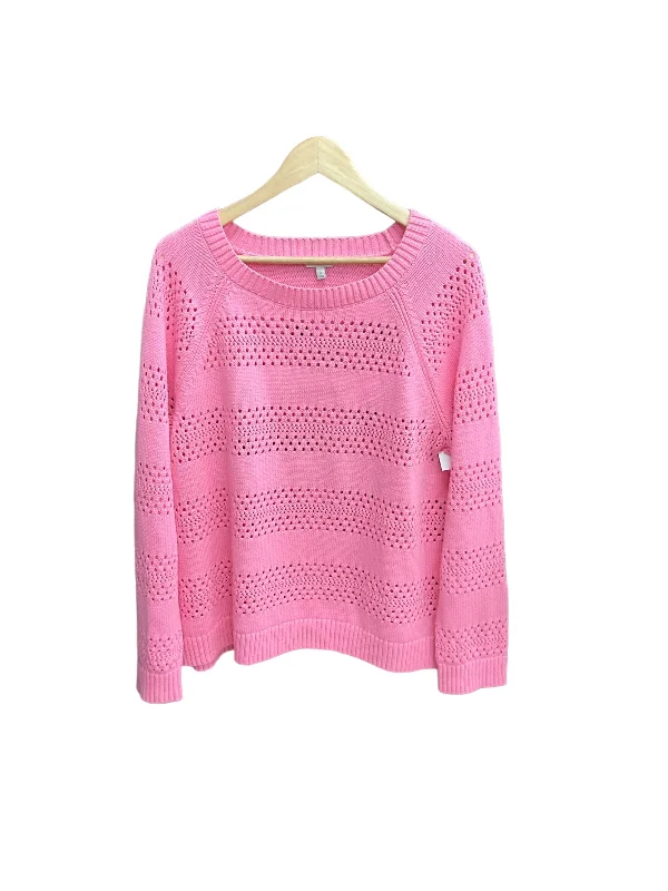 Pink Sweater Talbots, Size Xl