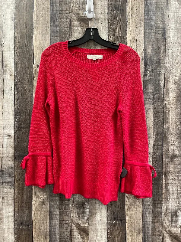 Red Sweater Loft, Size S