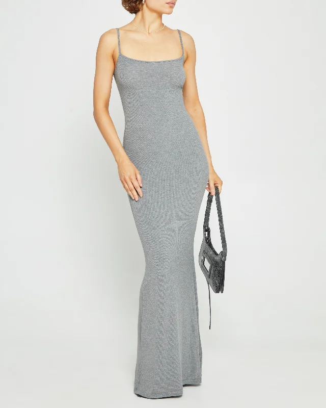 Soft Lounge Long Slip Dress