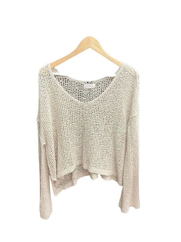 Tan Sweater By Together, Size L