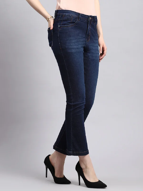 Women Blue Slim Fit Denim