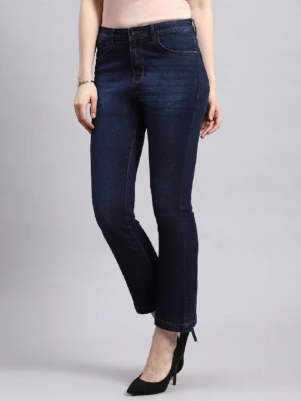 Women Blue Slim Fit Denim