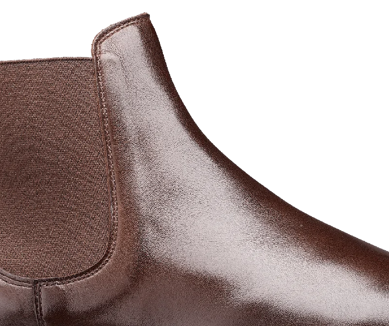 Chelsea 5 Dark Brown Milled Calf