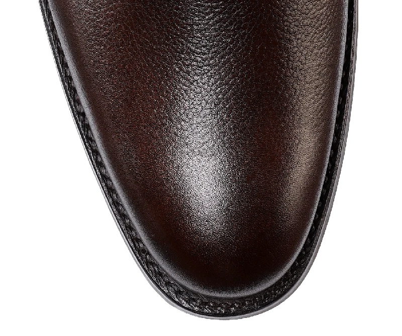 Cranton Dark Brown Pebble Grain