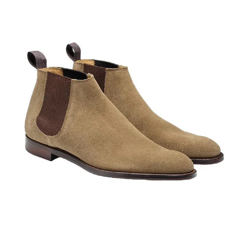 Epsom Khaki Suede