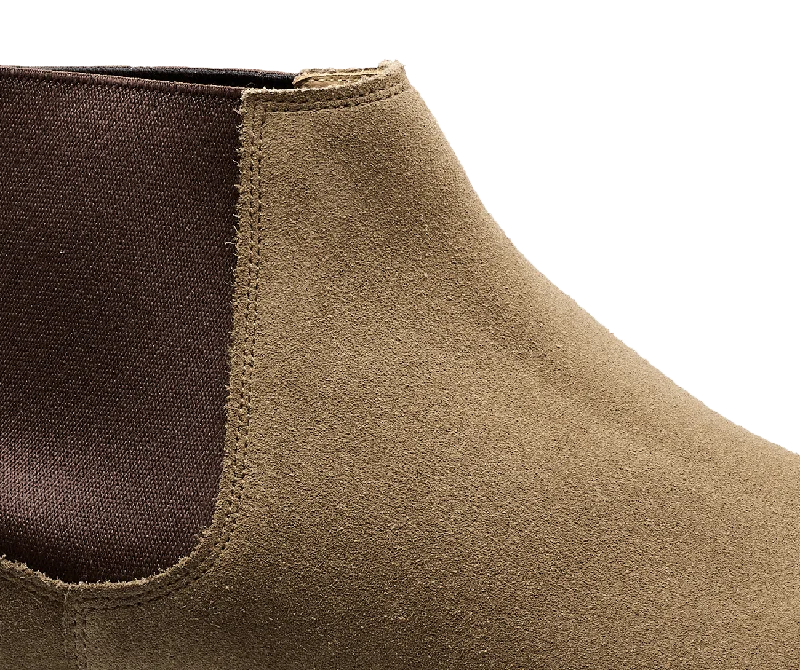 Epsom Khaki Suede