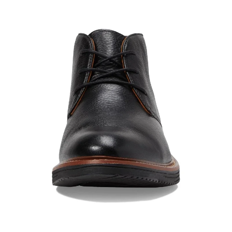 Johnston & Murphy Men's Upton Chukka Black Leather