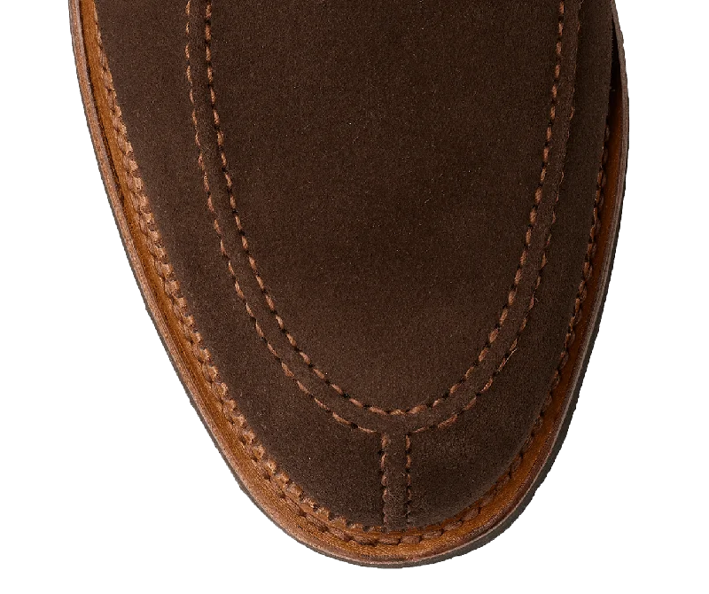 Shannon Dark Brown Suede