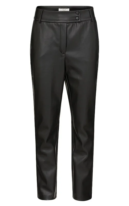 YAYA FAUX Leather High Waist Trousers