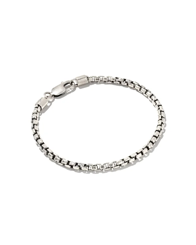 BECK ROUND BOX CHAIN BRACELET