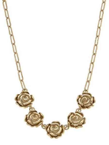 Rosette Necklace