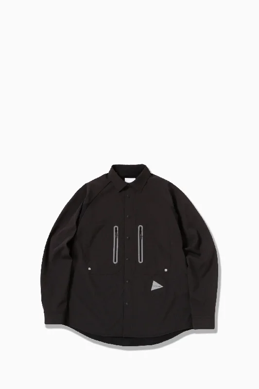 And Wander Tech LS shirt - Black