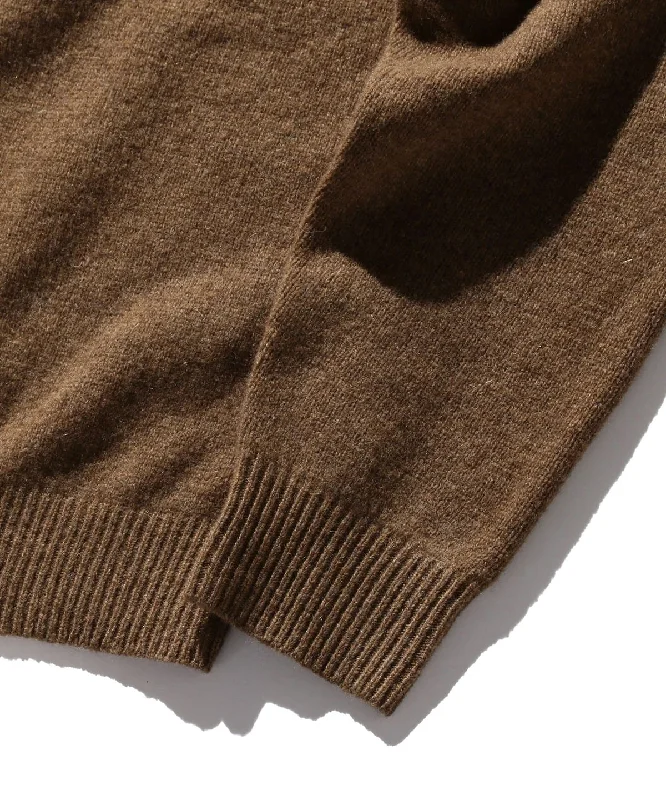 Beams Plus | Knit Polo 9G | Brown