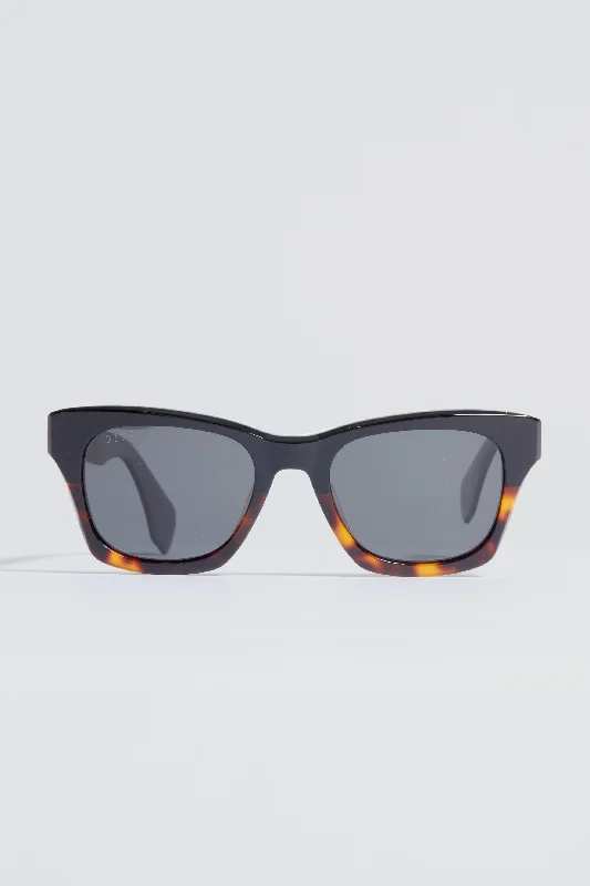 Black Tortoise and Grey Dean Sunglasses