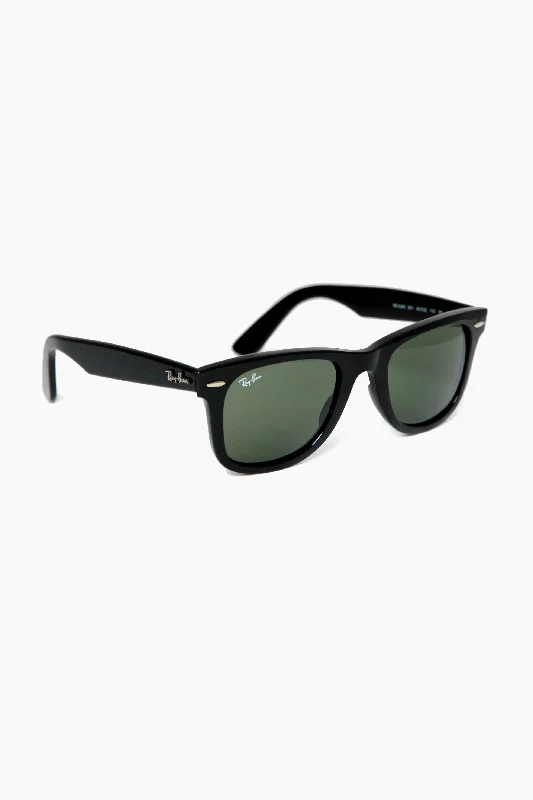 Black Wayfarer Ease Sunglasses