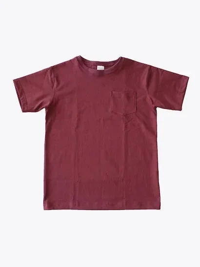 Camber Max Weight Heavyweight Pocket T-Shirt #302 - Burgundy