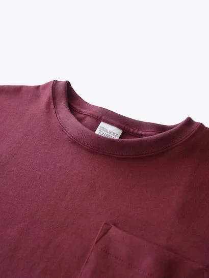 Camber Max Weight Heavyweight Pocket T-Shirt #302 - Burgundy