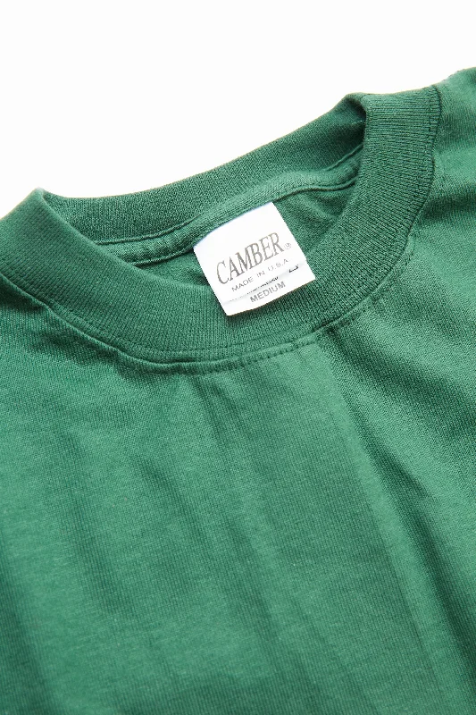 Camber Max Weight Heavyweight Pocket T-Shirt #302 - Dark Green